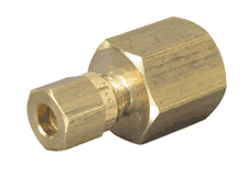 Compression Fittings Brass Stud Coupling female BSPT