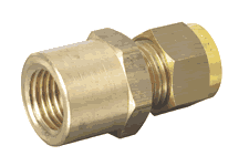 Compression Fittings Brass Pressure Gauge Connector female BSPP