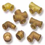 NPT Threaded Pipe Fittings A wide range of Brass Bronze Gun  Plugs Elbows  Crosses  tees in different  sizes and shapes. Each  Brass Bronze Gun Metal Elbow Tee or Cross is checked for casting defects. Also available Brass Bronze gun Metal castings and casting cast parts fittings components accessories