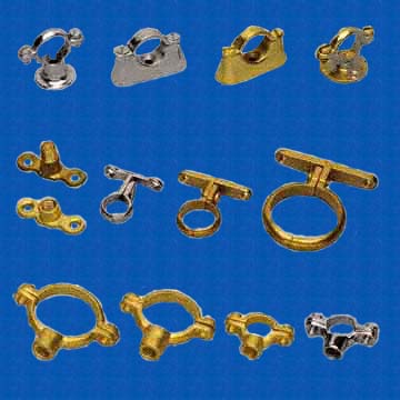 BRASS PIPE CLAMPS